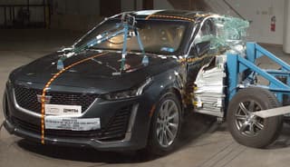 NHTSA crash test of the 2022 Cadillac CT5-V Blackwing