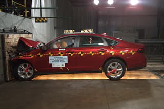 NHTSA crash test of the 2026 Honda Accord