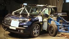 NHTSA Side impact test of the 2019 Honda Ridgeline