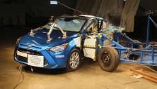 NHTSA Side impact test of the 2019 Toyota Yaris Ia