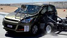 NHTSA Side impact test of the 2019 Ford Escape