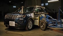 NHTSA Side impact test of the 2019 Ford Explorer