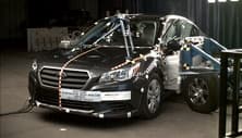 NHTSA Side impact test of the 2019 Subaru Legacy
