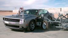 NHTSA Side impact test of the 2019 Dodge Challenger