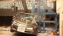 NHTSA Side pole test of the 2019 Chevrolet Volt