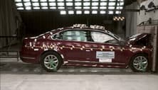 NHTSA Frontal impact test of the 2019 Volkswagen Passat
