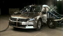 NHTSA Side impact test of the 2019 Volkswagen Passat