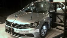 NHTSA Side pole test of the 2019 Volkswagen Passat