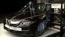 NHTSA Side pole test of the 2020 Acura TLX