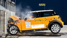 NHTSA Frontal impact test of the 2020 Mini Hardtop