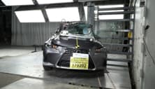 NHTSA Side pole test of the 2020 Lexus IS 300