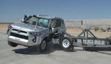 NHTSA Side impact test of the 2020 Toyota 4Runner