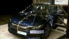 NHTSA Side pole test of the 2020 Honda Civic