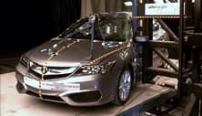 NHTSA Side pole test of the 2020 Acura ILX