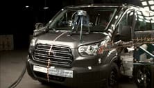 NHTSA Side pole test of the 2020 Ford Transit