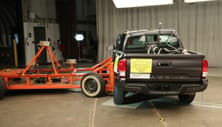 NHTSA Side impact test of the 2021 Toyota Tacoma