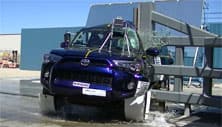 NHTSA Side pole test of the 2024 Toyota 4Runner