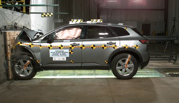NHTSA Frontal impact test of the 2024 Honda Prologue EV