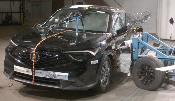 NHTSA Side impact test of the 2026 Acura ADX