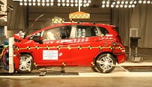 NHTSA crash test of the 2019 Honda Fit