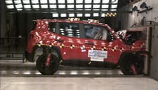 NHTSA crash test of the 2019 Jeep Renegade
