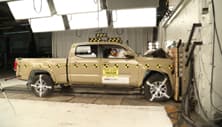 NHTSA crash test of the 2021 Toyota Tacoma