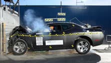 NHTSA crash test of the 2023 Dodge Challenger
