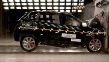 NHTSA crash test of the 2026 Mitsubishi Outlander Sport