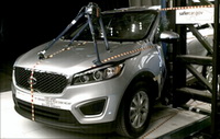 NHTSA Side pole test of the 2019 Kia Sorento