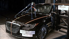 NHTSA Side pole test of the 2019 Genesis G80