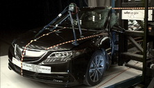 NHTSA Side pole test of the 2019 Acura Tlx