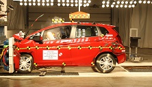 NHTSA crash test of the 2019 Honda Fit