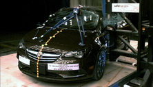 NHTSA Side pole test of the 2019 Buick Cascada