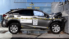 NHTSA crash test of the 2019 Lexus Rx350