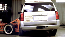 NHTSA Side impact test of the 2019 Chevrolet Tahoe