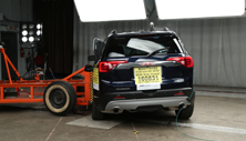 NHTSA Side impact test of the 2019 GMC Acadia