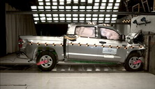 NHTSA crash test of the 2019 Toyota Tundra