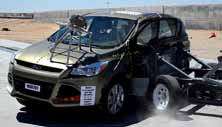 NHTSA Side impact test of the 2019 Ford Escape
