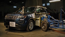 NHTSA Side impact test of the 2019 Ford Explorer