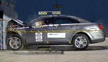 NHTSA crash test of the 2019 Ford Taurus