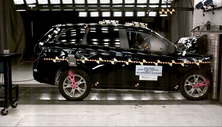 NHTSA crash test of the 2019 Mitsubishi Outlander