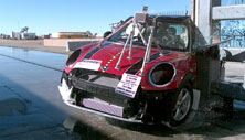 NHTSA Side pole test of the 2019 Mini Hardtop