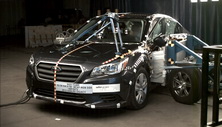 NHTSA Side impact test of the 2019 Subaru Legacy