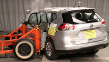 NHTSA Side impact test of the 2019 Nissan Rogue
