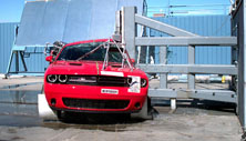 NHTSA Side pole test of the 2019 Dodge Challenger