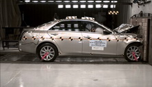 NHTSA crash test of the 2019 Cadillac Cts