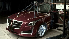 NHTSA Side pole test of the 2019 Cadillac Cts