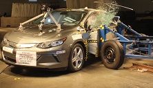 NHTSA Side impact test of the 2019 Chevrolet Volt