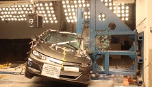 NHTSA Side pole test of the 2019 Chevrolet Volt