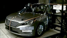 NHTSA Side pole test of the 2019 Hyundai Sonata